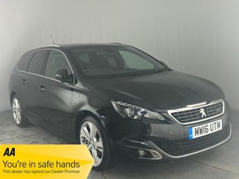 Peugeot 308 1.2 PURETECH S/S SW GT LINE 5d 130 BHP