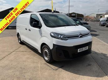 Citroen Dispatch 1.5 M 1000 ENTERPRISE BLUEHDI S/S 101 BHP with air con, cruise, 