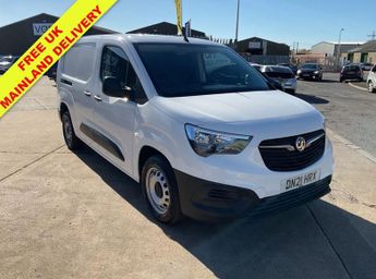 Vauxhall Combo 1.5 L2H1 2300 DYNAMIC LWB PANEL VAN 101 BHP with air con, electr