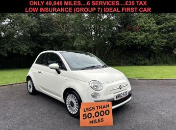 Fiat 500 1.2 LOUNGE 3d 69 BHP