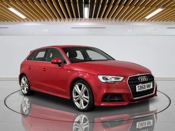 Audi A3 1.5 SPORTBACK TFSI S LINE 5d 148 BHP