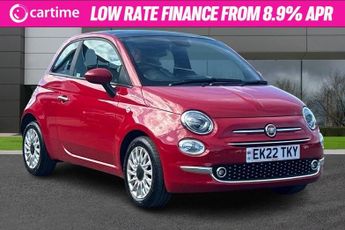 Fiat 500 1.0 DOLCEVITA MHEV 3d 69 BHP Rear Park Sensors, Fixed Sunroof, A