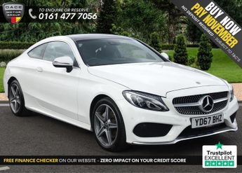 Mercedes C Class 2.0 C 200 AMG LINE PREMIUM PLUS 2d 181 BHP