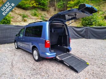 Volkswagen Caddy 5 Seat Auto Wheelchair Accessible Disabled Access Ramp Car