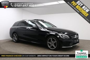 Mercedes C Class 2.0 C200 AMG LINE PREMIUM PLUS 5d 184 BHP