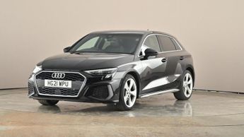 Audi A3 1.5 SPORTBACK TFSI S LINE MHEV 5d 148 BHP