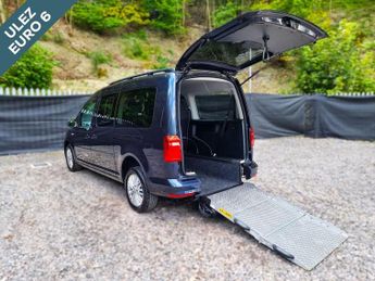 Volkswagen Caddy 4 Seat Wheelchair Accessible Disabled Access Ramp Car   