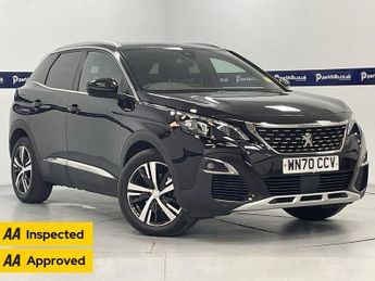 Peugeot 3008 1.6 PURETECH S/S GT LINE 5d 180 BHP - AA INSPECTED