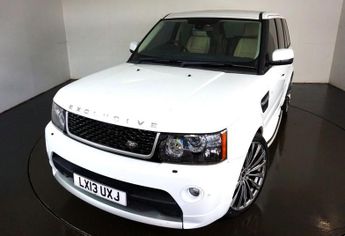 Land Rover Range Rover Sport 3.0 SDV6 HSE BLACK 5d AUTO 255 BHP-2 OWNER CAR FROM NEW-SUPERB L