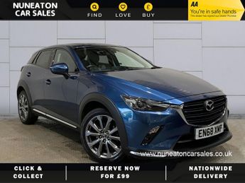 Mazda CX3 2.0 SPORT NAV PLUS 5d 120 BHP