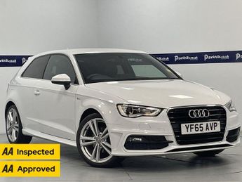 Audi A3 1.4 TFSI S LINE 3d 125 BHP  - AA INSPECTED 