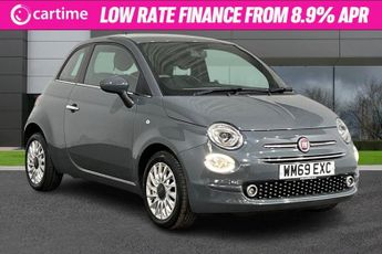 Fiat 500 1.2 LOUNGE DUALOGIC 3d 69 BHP 7in HD Touchscreen, Apple CarPlay 