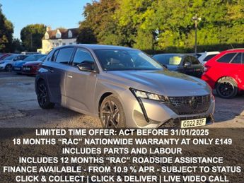 Peugeot 308 1.2 PURETECH S/S ALLURE PREMIUM 5d 129 BHP