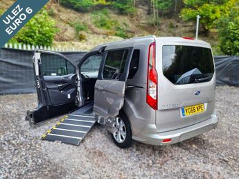 Ford Tourneo Passenger Up Front Petrol 4 Seat Wheelchair Accessible Ramp Car