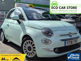 Fiat 500 0.9L TWINAIR LOUNGE 3d 105 BHP