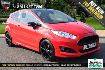 Ford Fiesta 1.0 ST-LINE RED EDITION 3d 139 BHP + SERVICE HISTORY +  SAT NAV 