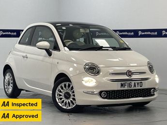 Fiat 500 0.9 TWINAIR LOUNGE 3d 85 BHP - AA INSPECTED 