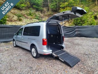 Volkswagen Caddy 5 Seat Auto Wheelchair Accessible Disabled Access Ramp Car