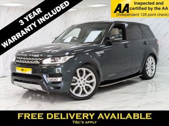 Land Rover Range Rover Sport 3.0 SDV6 HSE 5d 306 BHP 8SP 4WD AUTOMATIC DIESEL ESTATE