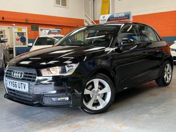 Audi A1 1.6 SPORTBACK TDI SPORT 5 DOOR DIESEL BLACK 1 FORMER KEEPER 0 RO