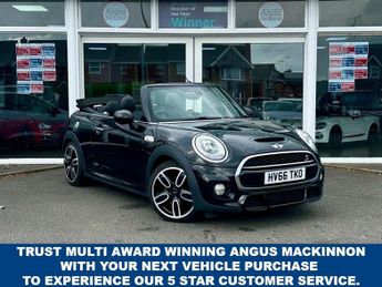 MINI Convertible 2.0 Cooper S 2 Door 4 Seat Convertible Petrol Auto with John Coo