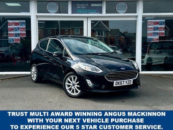 Ford Fiesta 1.0 TITANIUM 3 Door 5 Seat Family Hatchback with EURO6 Petrol En