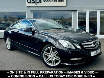 Mercedes E Class 3.0 E350 CDI BLUEEFFICIENCY SPORT 2d 265 BHP