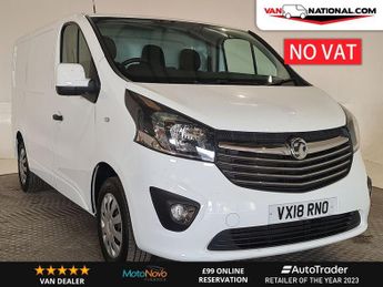 Vauxhall Vivaro 1.6 L1H1 2900 SPORTIVE CDTI 120 BHP SWB **NO VAT NO VAT**