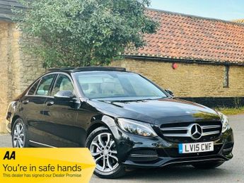 Mercedes C Class 1.6 C200 BLUETEC SPORT PREMIUM 4d AUTO EURO 6 136 BHP