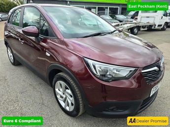 Vauxhall Crossland 1.2 SE ECOTEC S/S 5d 109 BHP IN RED WITH 62,366 MILES AND A FULL