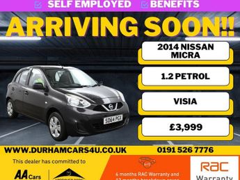 Nissan Micra 1.2L VISIA 5d 79 BHP