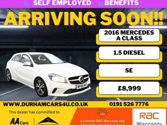 Mercedes A Class 1.5L A 180 D SE 5d 107 BHP