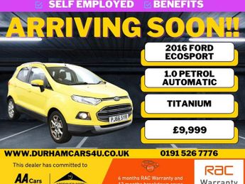 Ford EcoSport AUTOMATIC 1.5L TITANIUM 5d 110 BHP