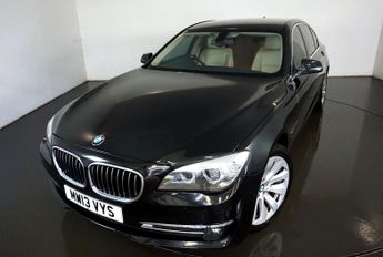 BMW 730 3.0 730D SE 4d-FINISHED IN BLACK SAPPHIRE WITH IVORY WHITE DAKOT