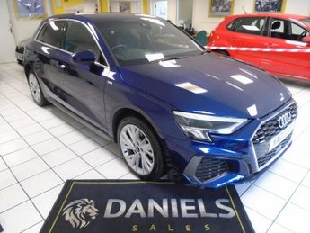 Audi A3 1.4 SPORTBACK TFSI E S LINE 5d 202 BHP