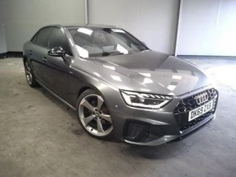 Audi A4 2.0 TFSI S LINE BLACK EDITION MHEV 4d 188 BHP