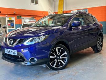 Nissan Qashqai 1.5 DCI TEKNA 5 DOOR DIESEL BLUE LOW TAX