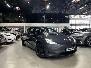 Tesla Model 3 PERFORMANCE AWD 4d 302 BHP