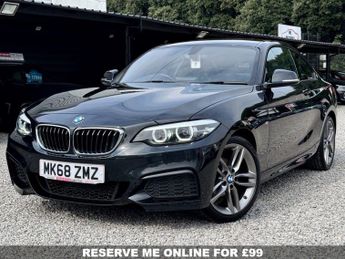 BMW 218 218i 1.5 M-Sport [Nav] 2dr - LOW MILEAGE