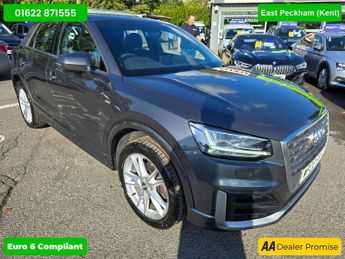 Audi Q2 1.5 TFSI S LINE 5d 148 BHP IN GREY WITH 53,300 MILES AND A FULL 