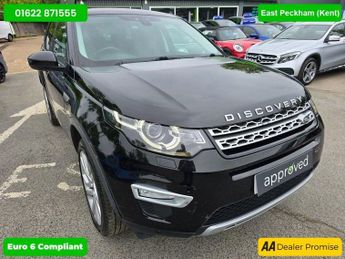 Land Rover Discovery Sport 2.0 TD4 HSE LUXURY 5d 180 BHP IN BLACK WITH 81,000 MILES AND A F