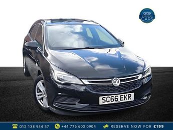 Vauxhall Astra 1.6 DESIGN CDTI ECOFLEX S/S 5d 108 BHP