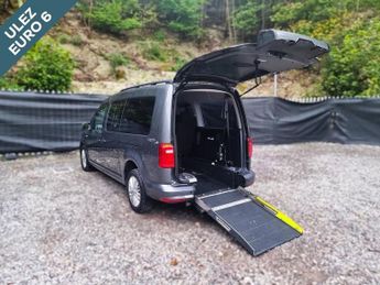 Volkswagen Caddy 5 Seat Wheelchair Accessible Disabled Access Ramp Car