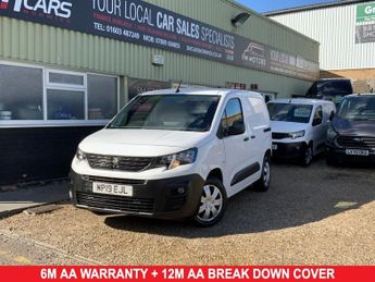 Peugeot Partner 1.5 BLUEHDI PROFESSIONAL L1 101 BHP 6 DOOR PANEL VAN 