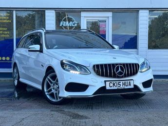 Mercedes E Class 2.1 E220 BLUETEC AMG LINE 5d 174 BHP