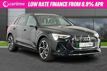 Audi E-Tron QUATTRO BLACK EDITION 5d 309 BHP Android Auto/Apple CarPlay, Pow