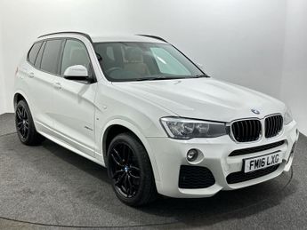 BMW X3 2.0L XDRIVE20D M SPORT 5d AUTO 188 BHP