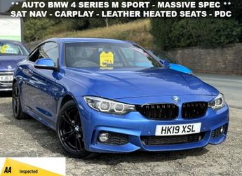 BMW 420 2.0 420D M SPORT 2d 188 BHP