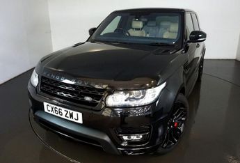 Land Rover Range Rover Sport 3.0 SDV6 HSE 5d-1 OWNER FROM NEW-21" BLACK ALLOYS-PANORAMIC GLAS