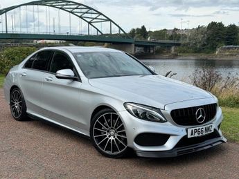 Mercedes C Class 1.6 C200 D AMG LINE 4d 136 BHP